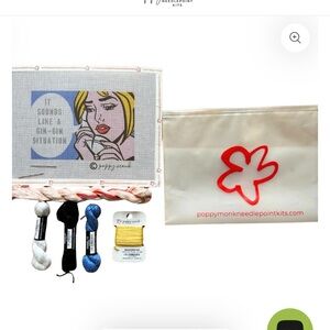 Kitted Needlepoint canvas NWT